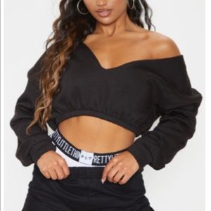 Brand new sweater crop top!